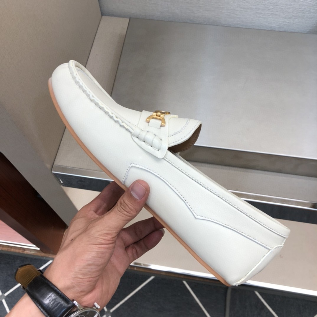 Gvc*1 Men’s Loafer With Interlocking G Horsebit White For Men ‎655519-1XO00-9022