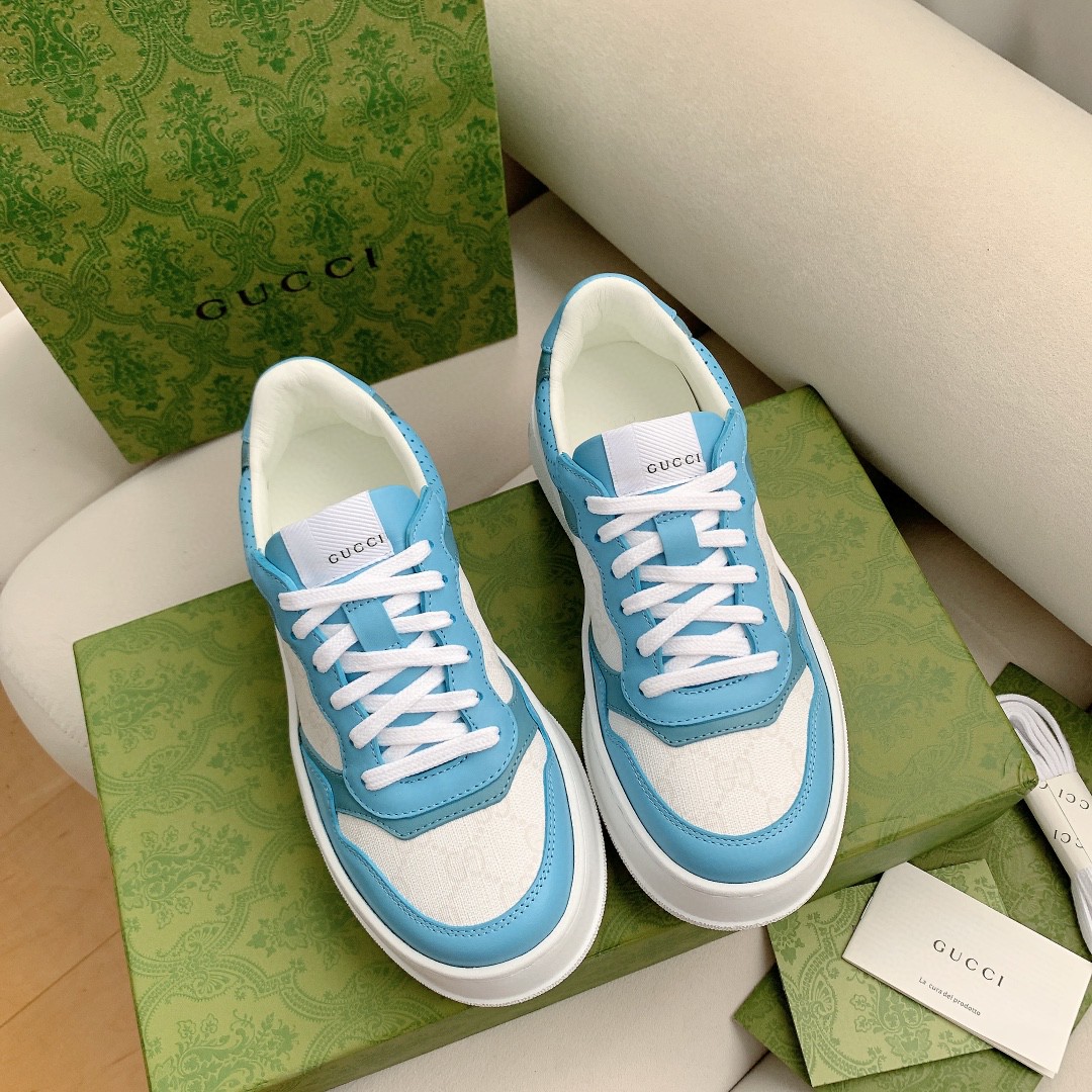 Gvc*1 Men’s GG Sneaker Light Blue Svp*me For Men ‎700775