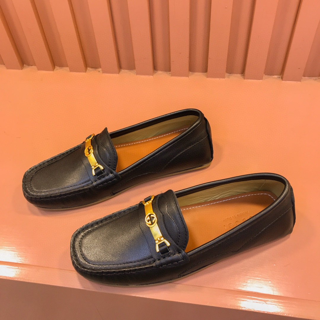 Gvc*1 Men’s Loafer With Interlocking G Horsebit ‎Black For Men 655519