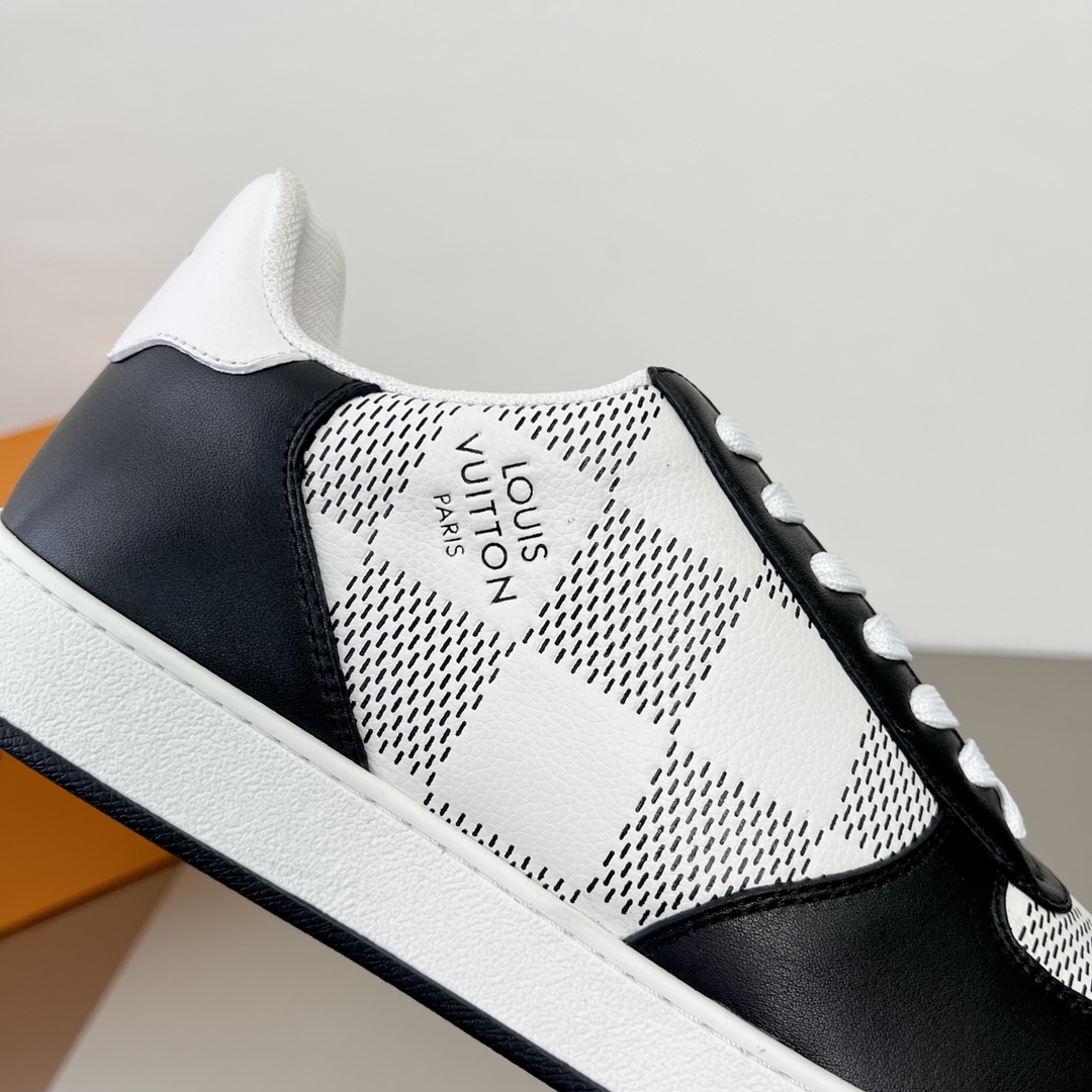 L0vis Vuittion Rivoli Sneaker Black For Men LV