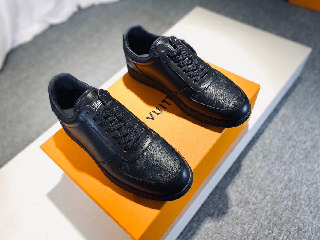 L0vis Vvtt0n Rivoli Sneaker Black For Men LV