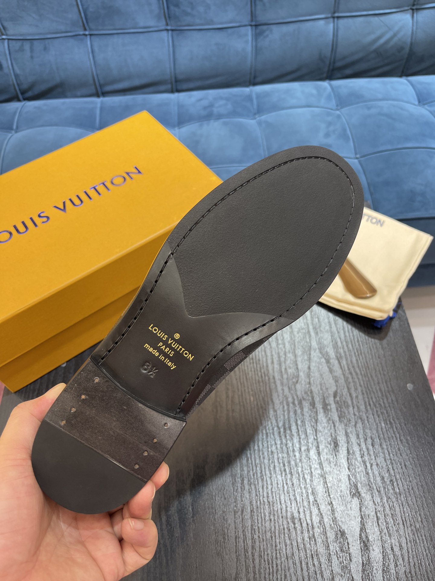 L0vis Vuittion Major Loafer Black For Men LV