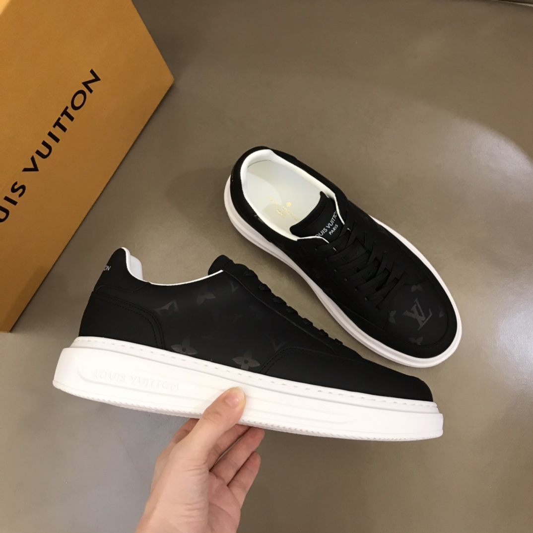L0vis Vuittion Beverly Hills Sneaker Black For Men LV