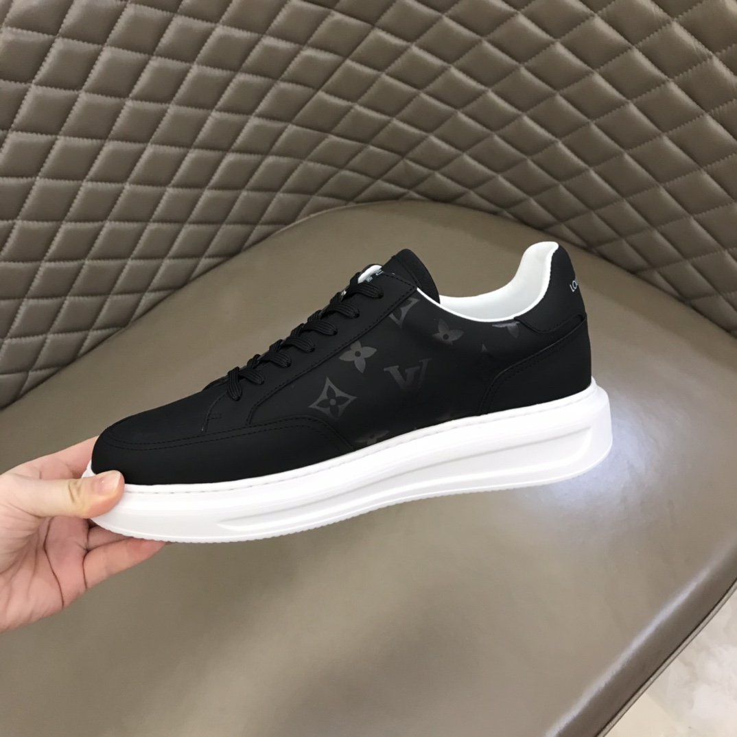 L0vis Vuittion Beverly Hills Sneaker Black For Men LV