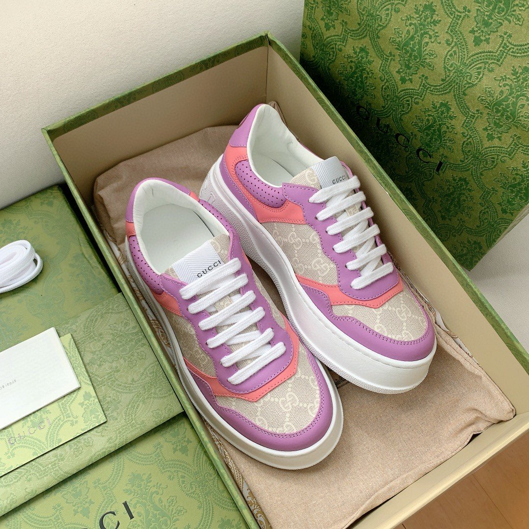 Gvc*1 Women’s GG Sneaker Pink And Purple Svp*me For Women ‎‎670408 UPG90 5471