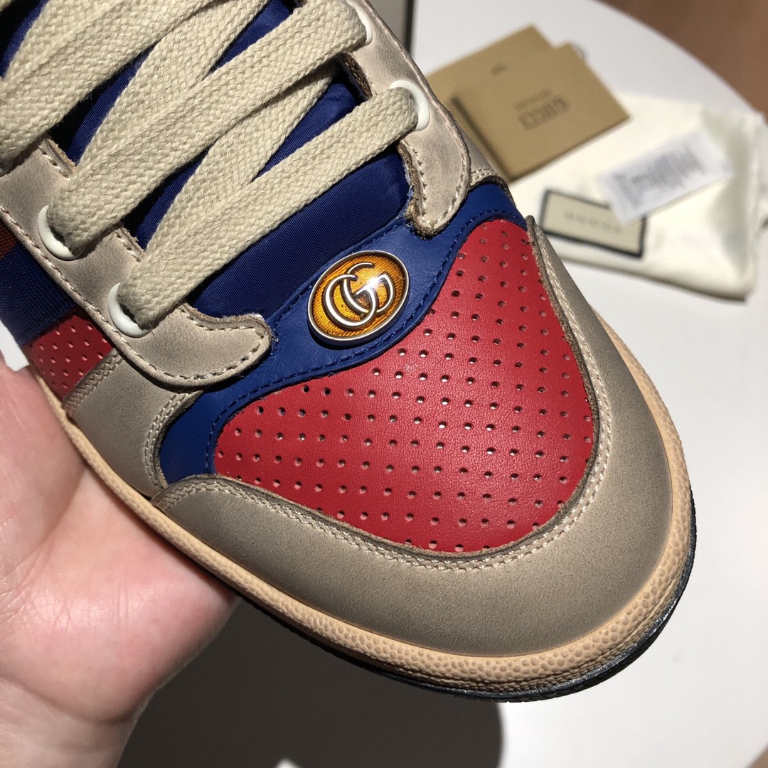 Gvc*1 Women’s Screener Low-Top White Red Blue For Women 546163