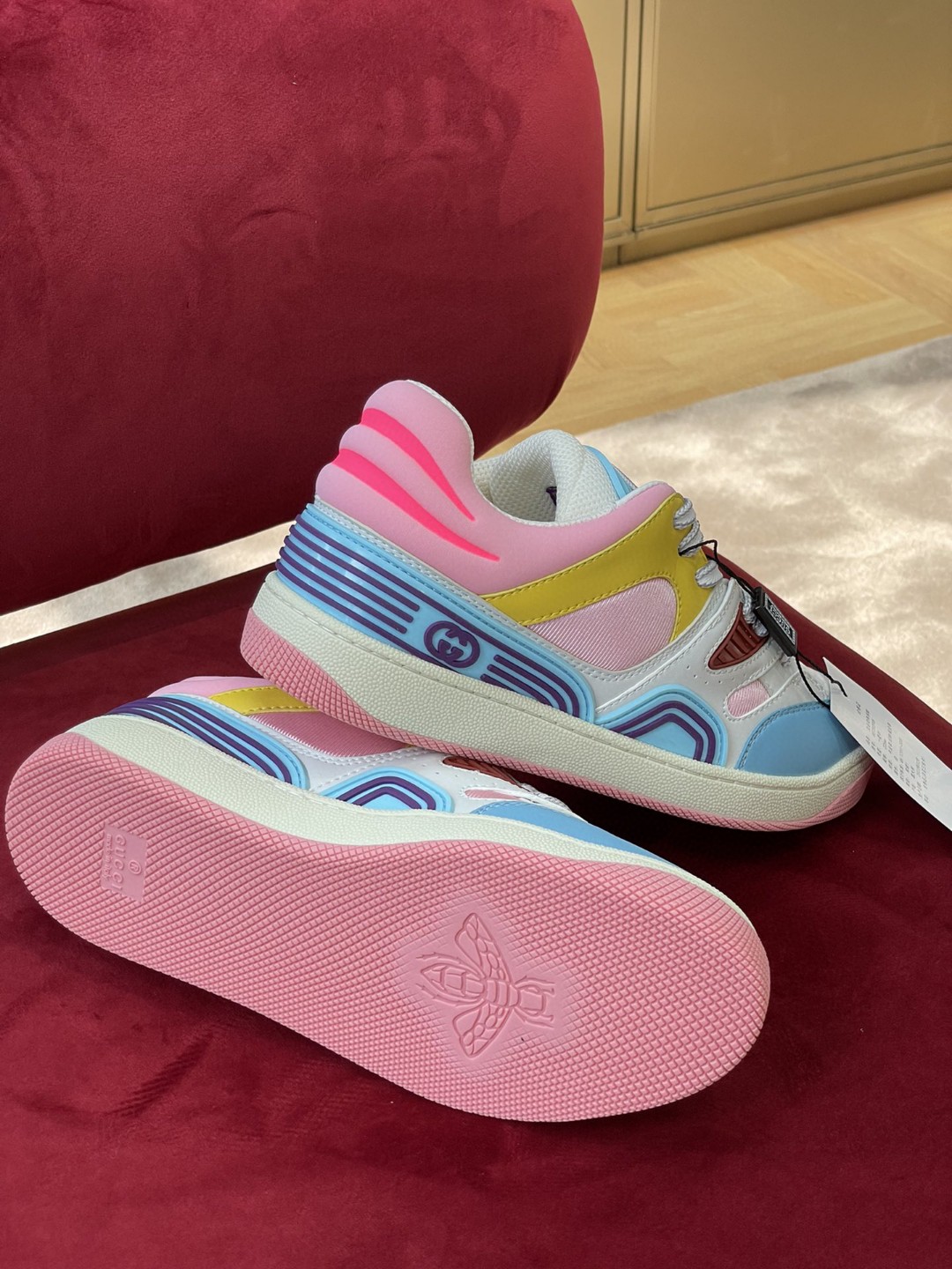 Gvc*1 Women’s Sneaker Gvc*1 Basket Donna Light Blue Demetra For Women ‎700291 2SHW0 4870