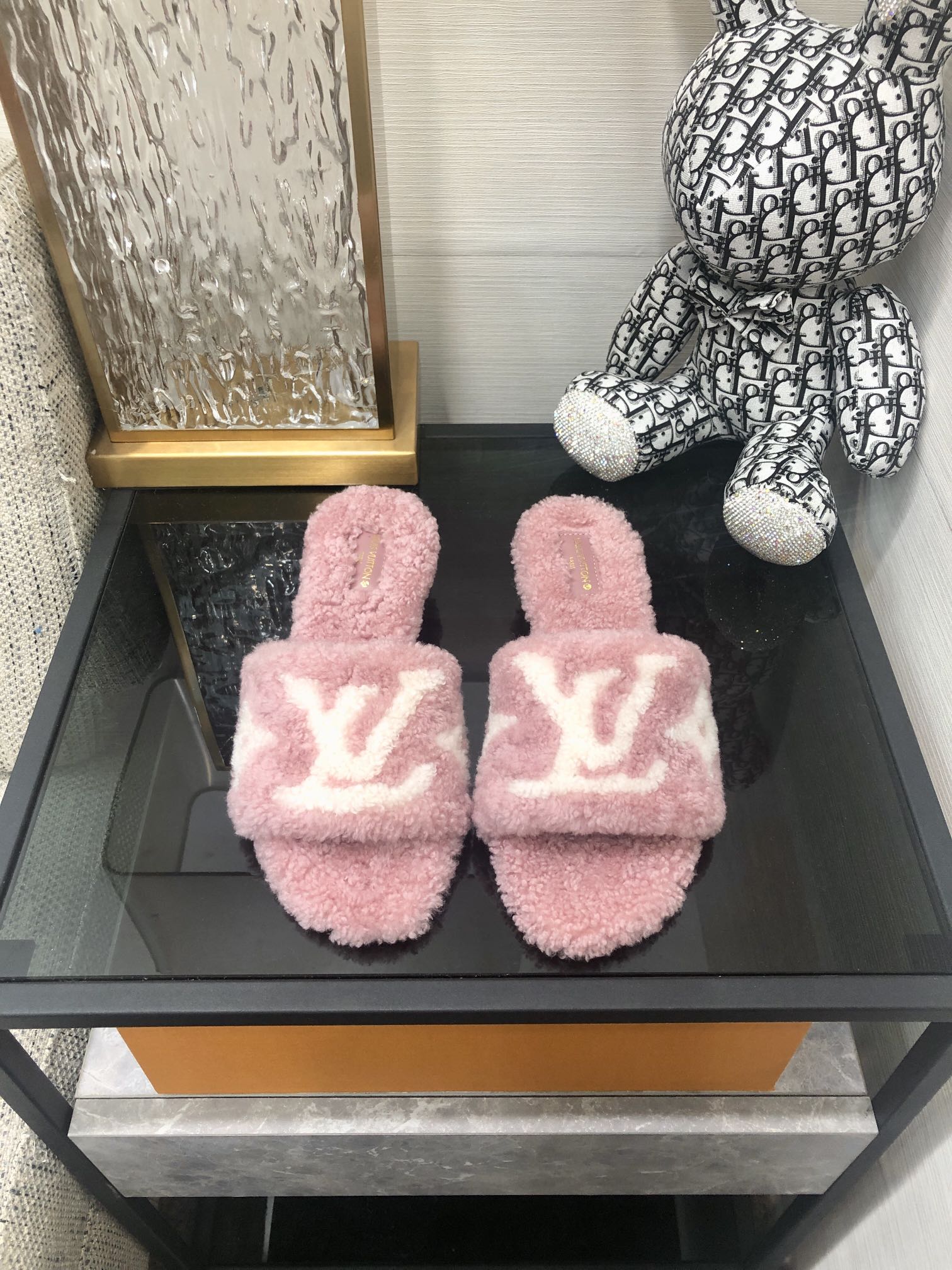 L0vis Vvtt0n Women’s Magnetic Mule Light Pink For Women LV