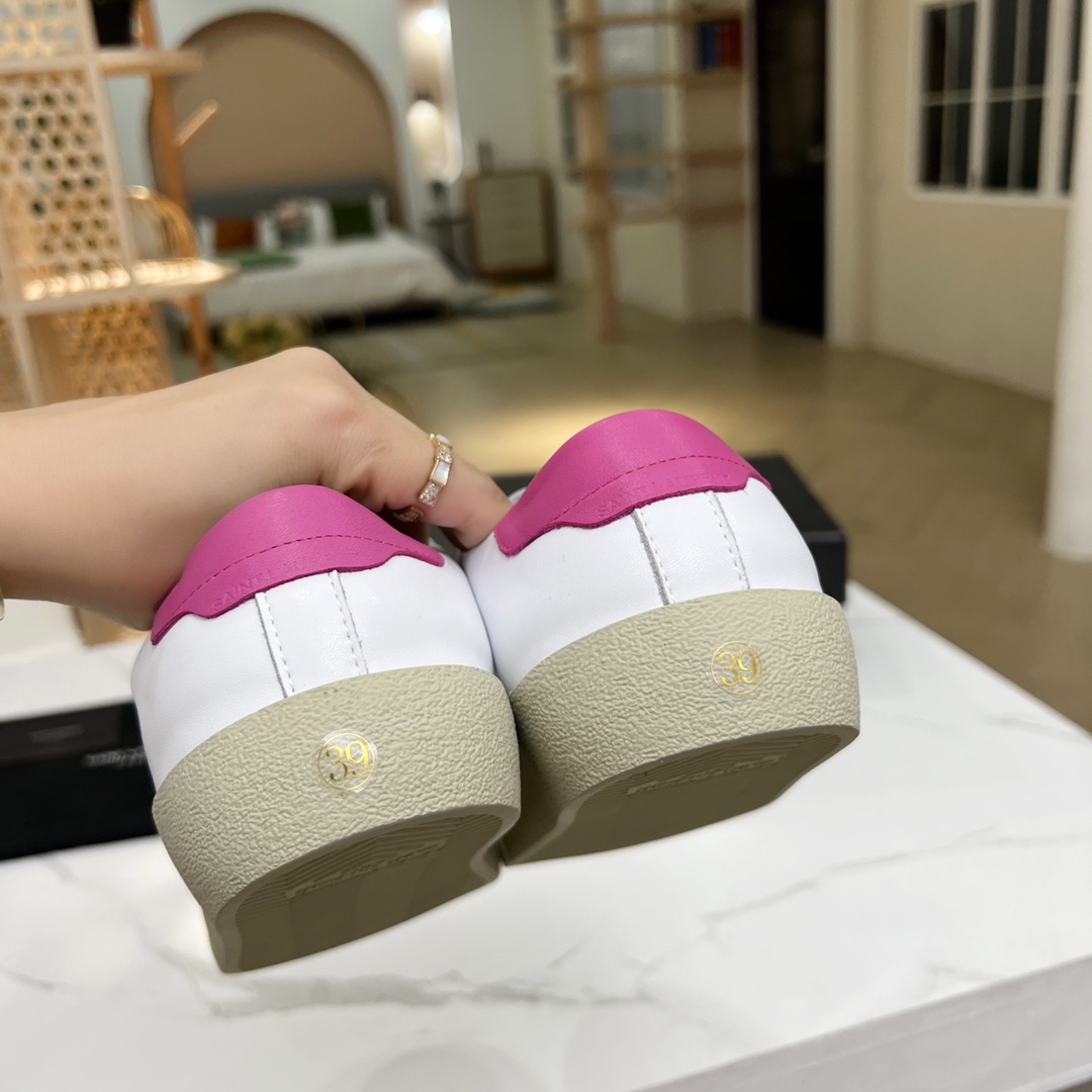 Sa1nt Lau*nt Women’s Court Classic Sl/06 Embroidered Sneakers Pink For Women Y51