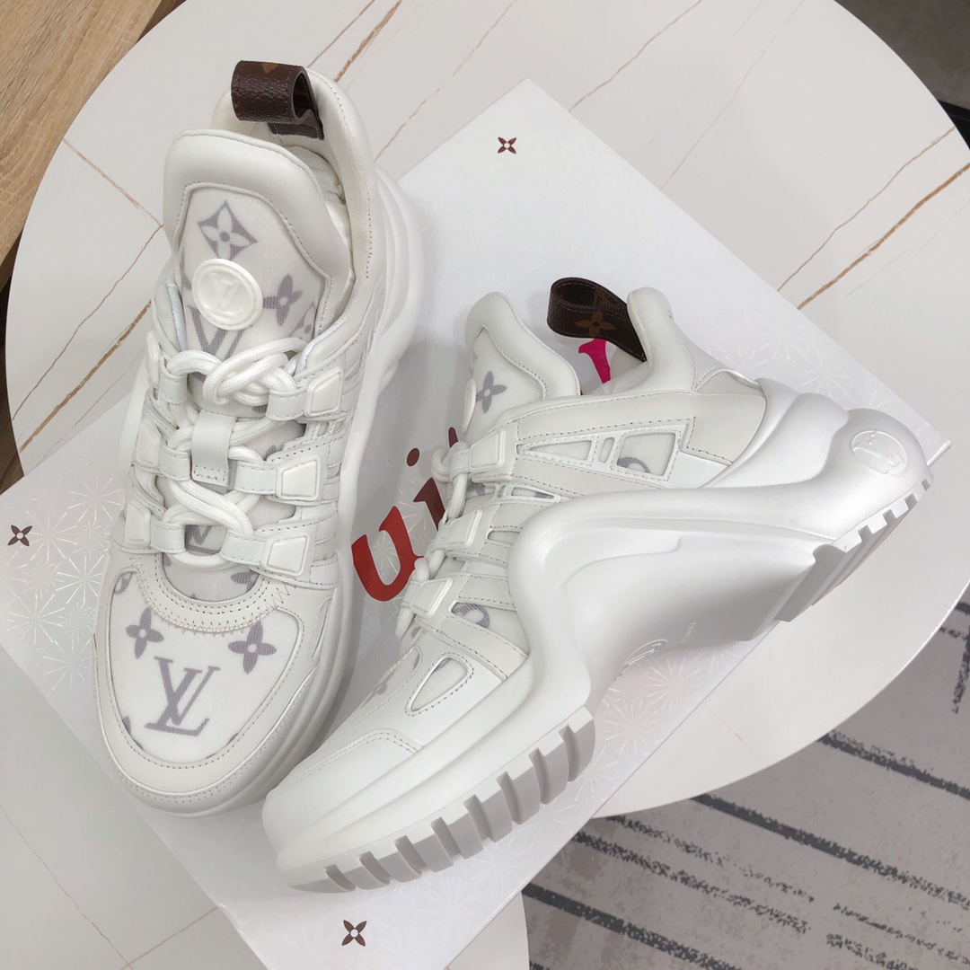 L0vis Vvtt0n Women’s LV Archlight Sneaker White For Women LV