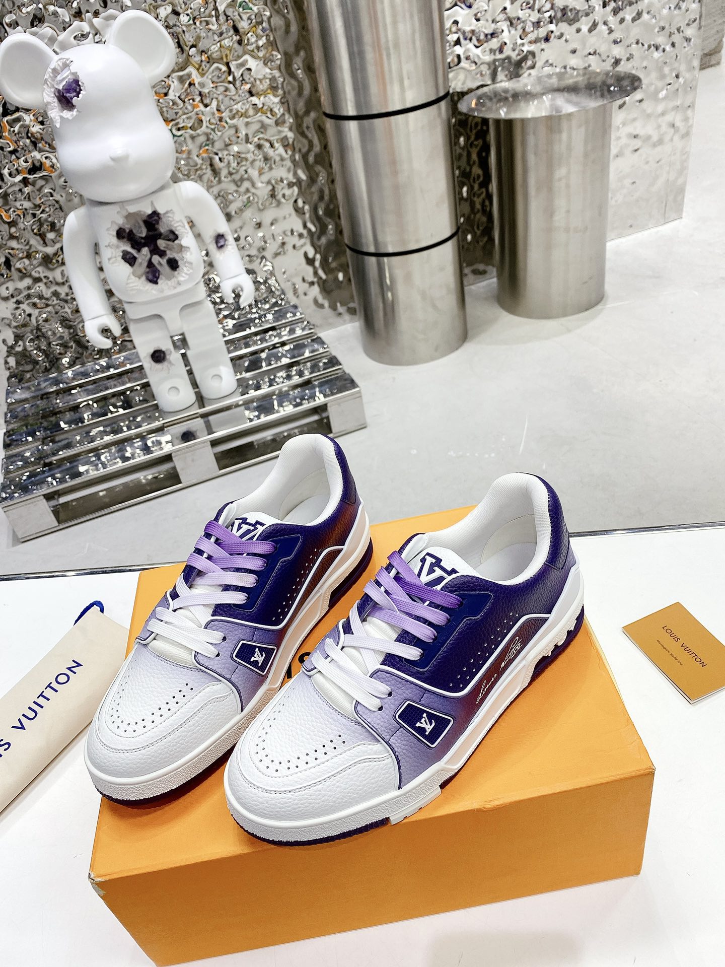L0vis Vvtt0n Women’s LV Trainers Violet For Women LV