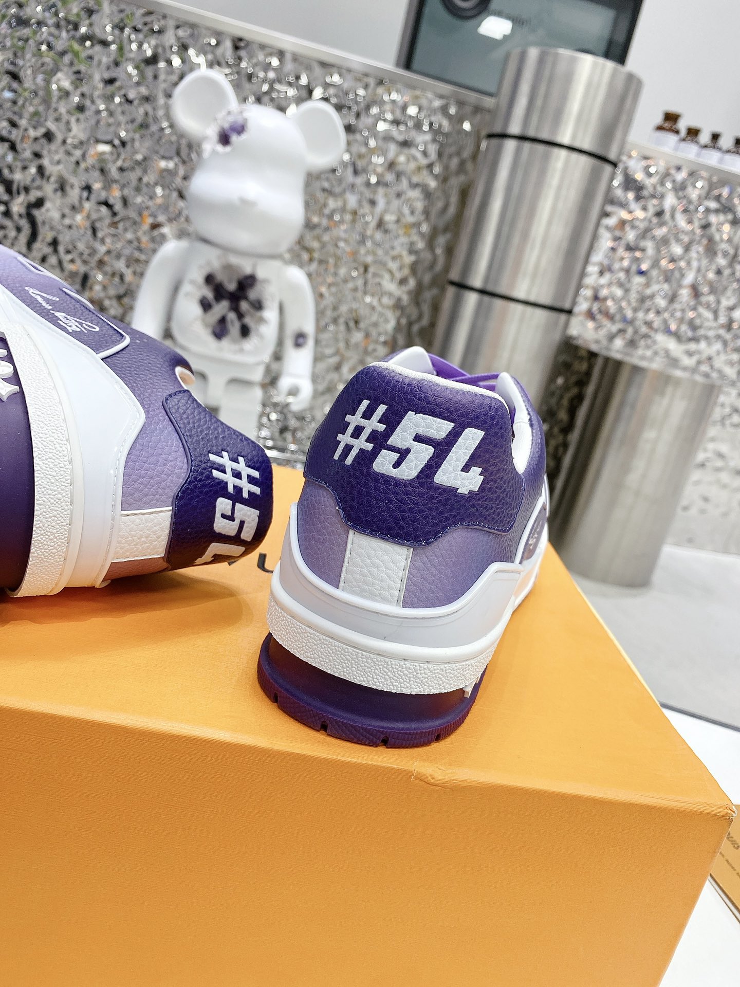 L0vis Vvtt0n Women’s LV Trainers Violet For Women LV