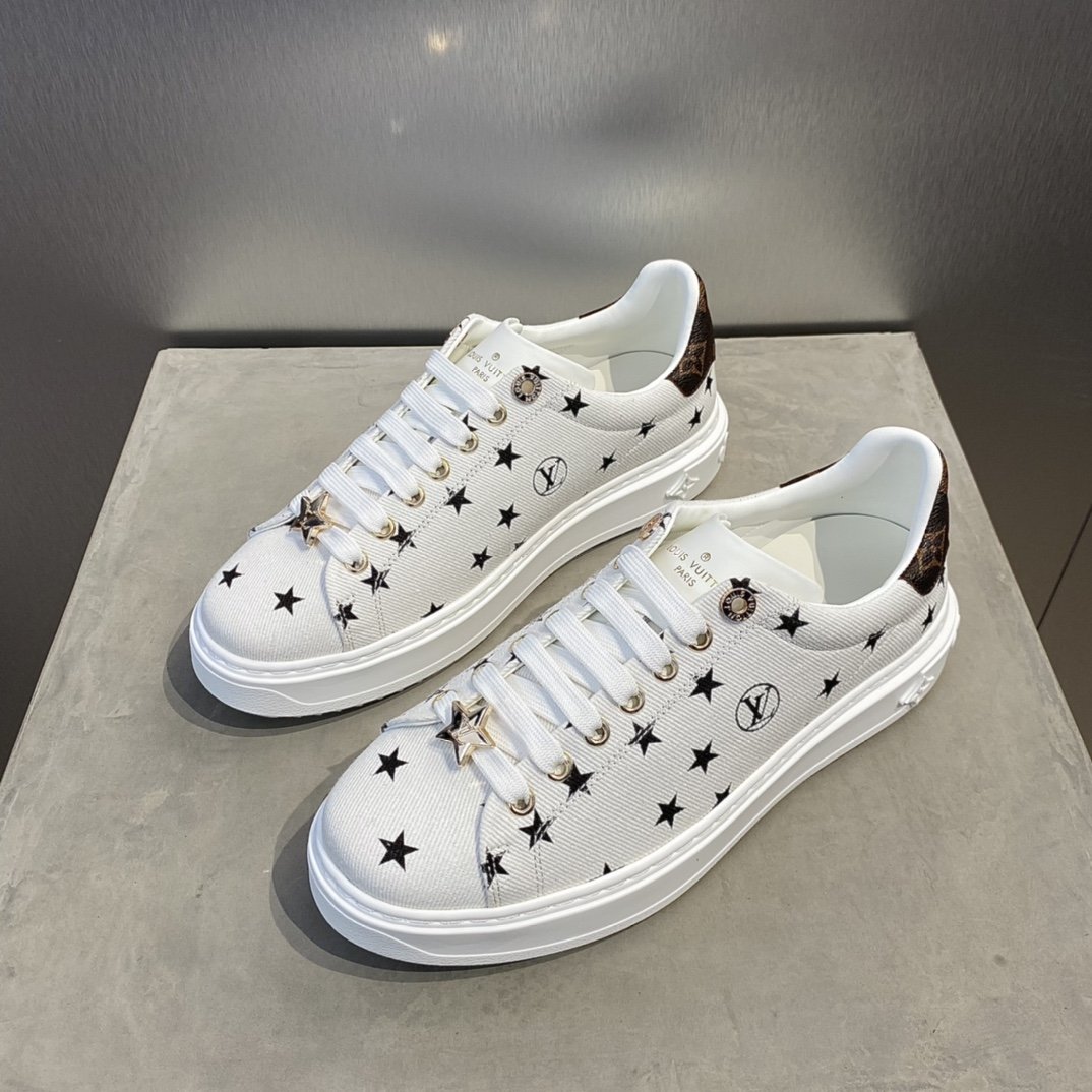 L0vis Vuittion Time Out Sneaker Blue For Men LV