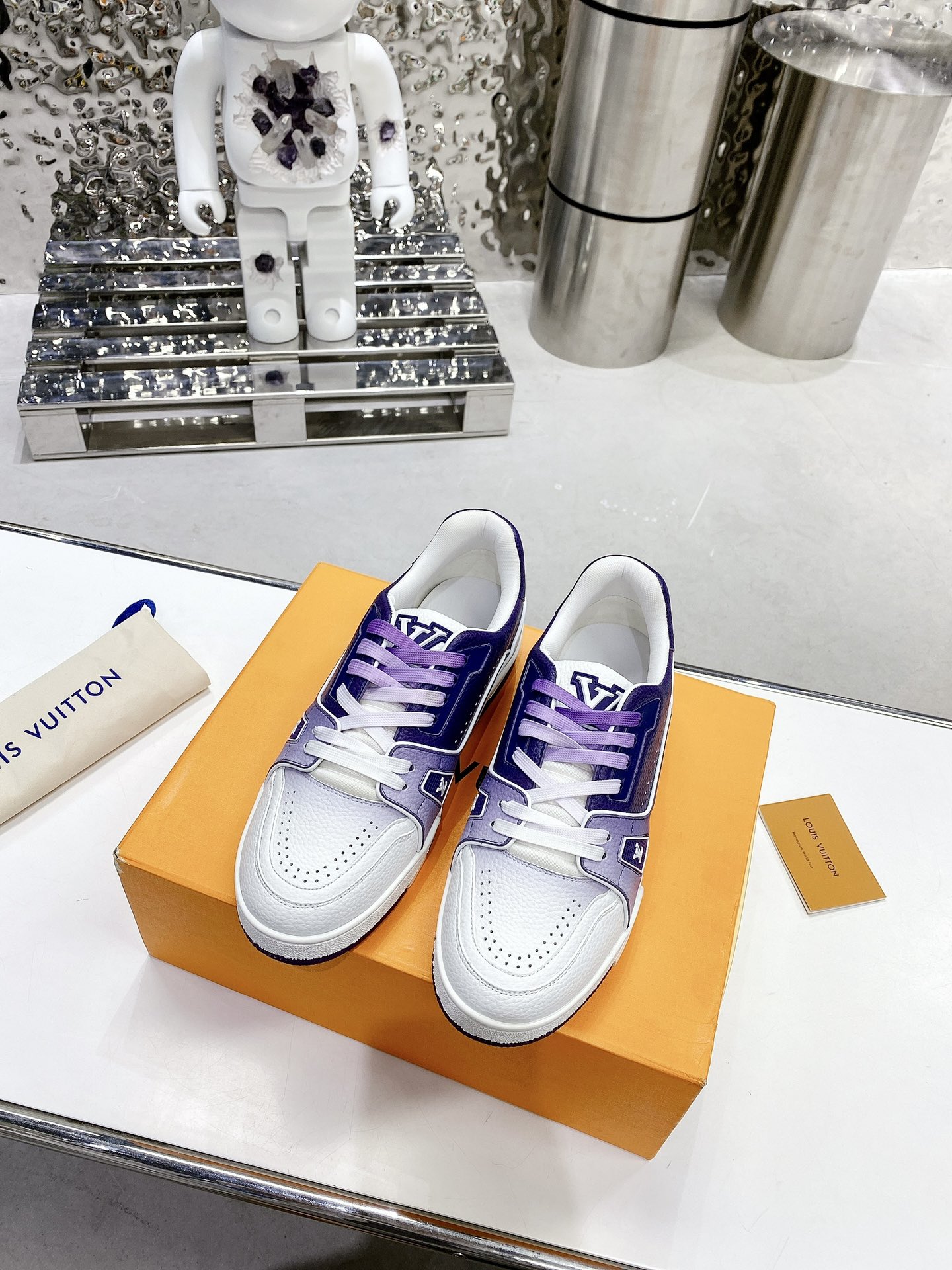 L0vis Vvtt0n Women’s LV Trainers Violet For Women LV