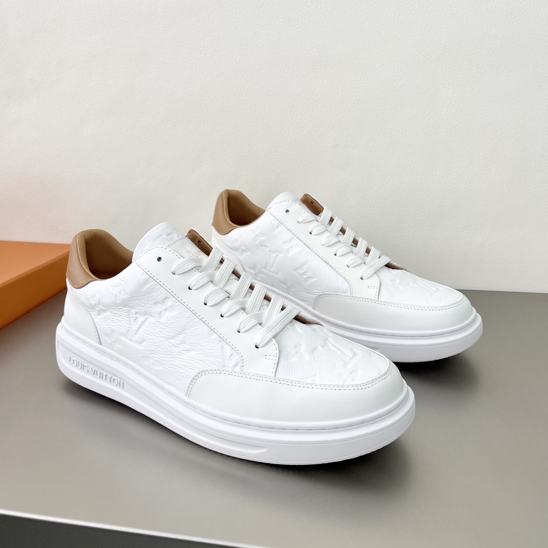 L0vis Vuittion Beverly Hills Sneaker White For Men LV 1A8V3L