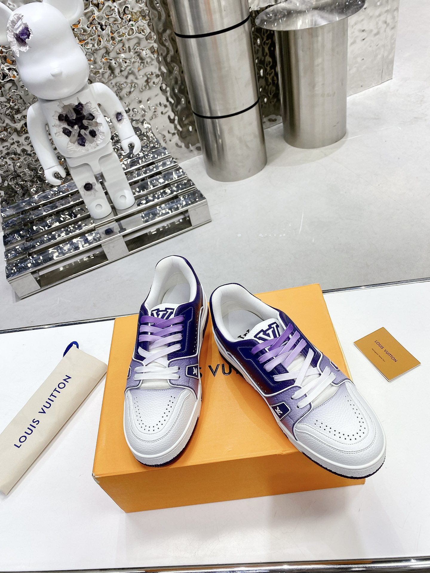 L0vis Vvtt0n Women’s LV Trainers Violet For Women LV