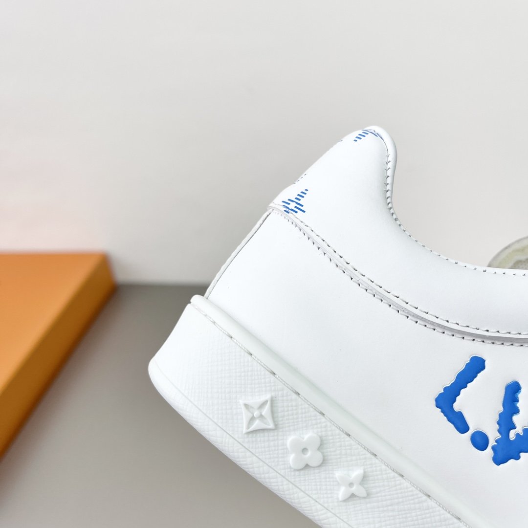 L0vis Vuittion Luxembourg Samothrace Sneaker White For Men LV