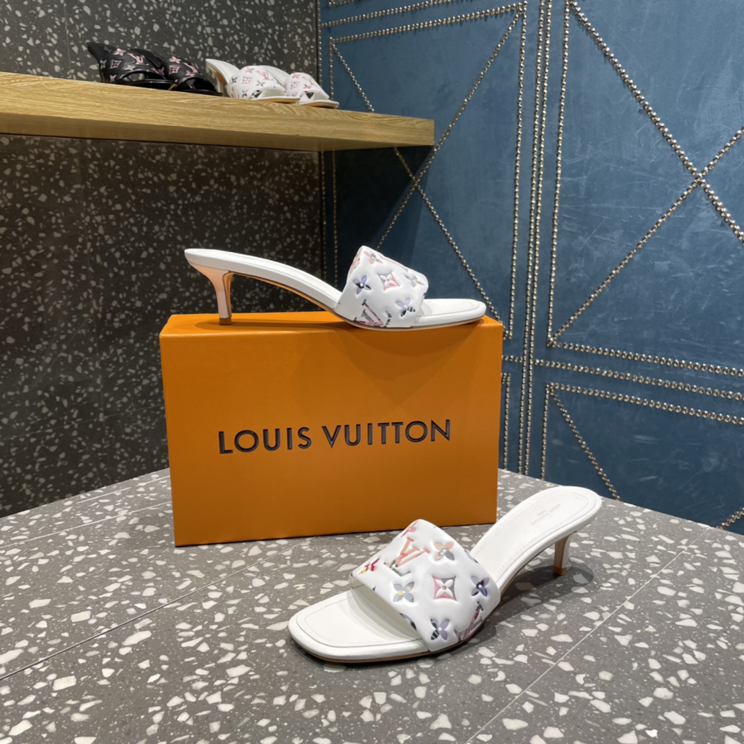 L0vis Vvtt0n Women’s Revival Mule White For Women LV 1AAP7M