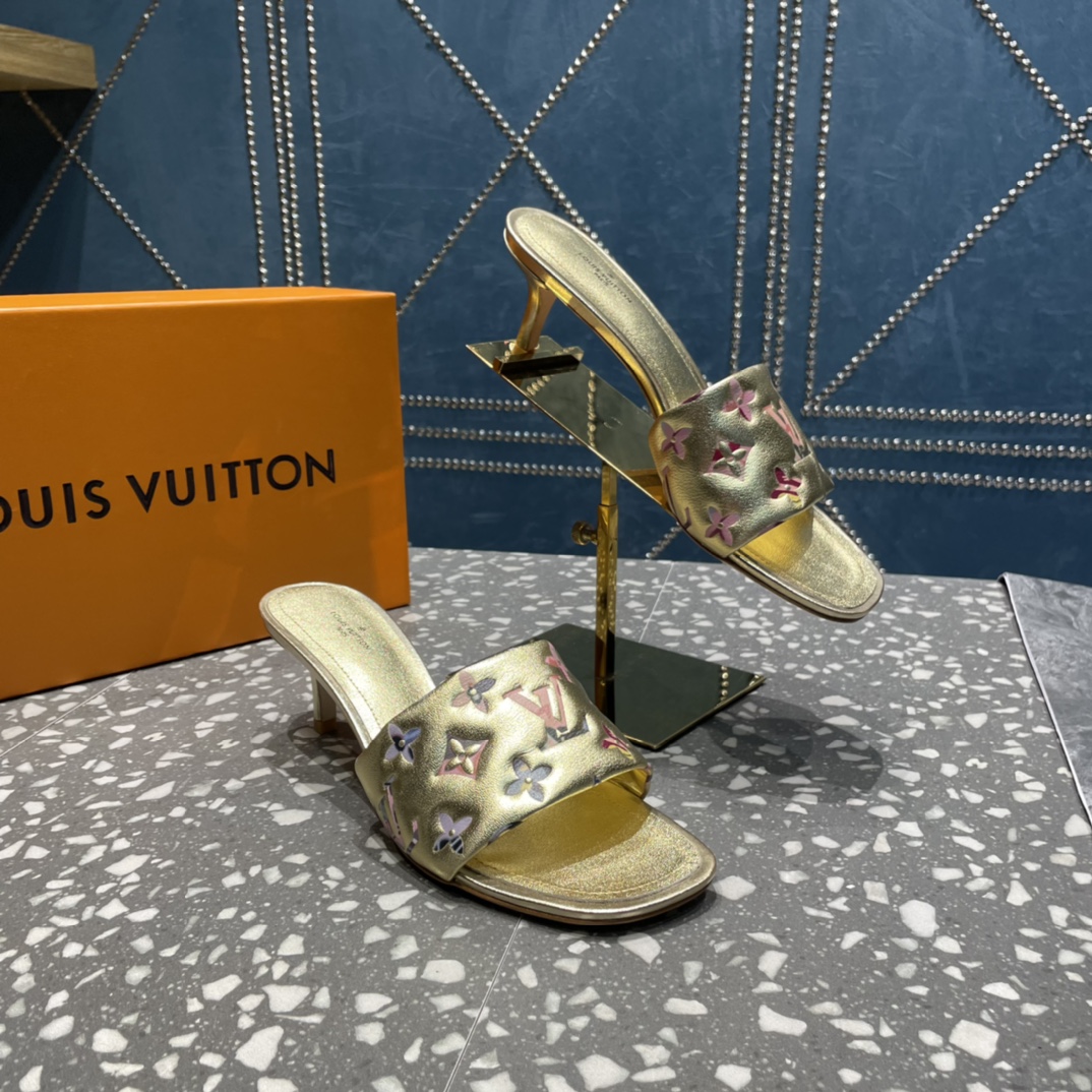 L0vis Vvtt0n Women’s Revival Mule Gold For Women LV