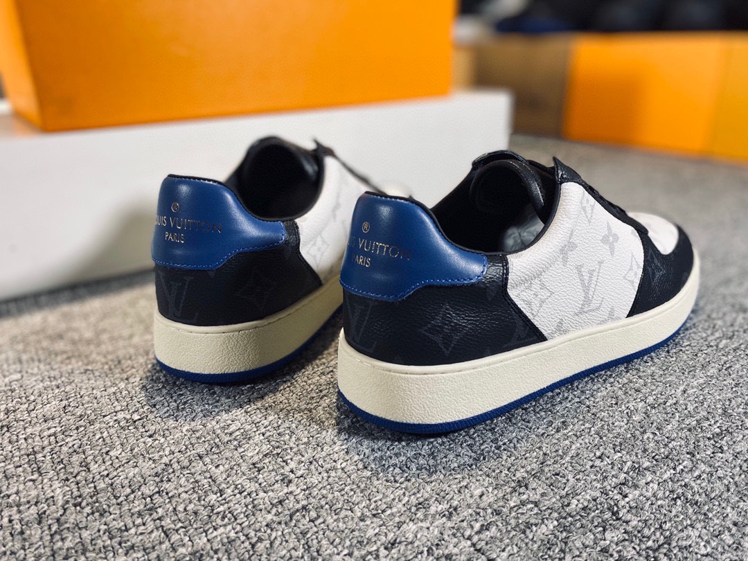 L0vis Vvtt0n Rivoli Sneaker Black And White For Men LV