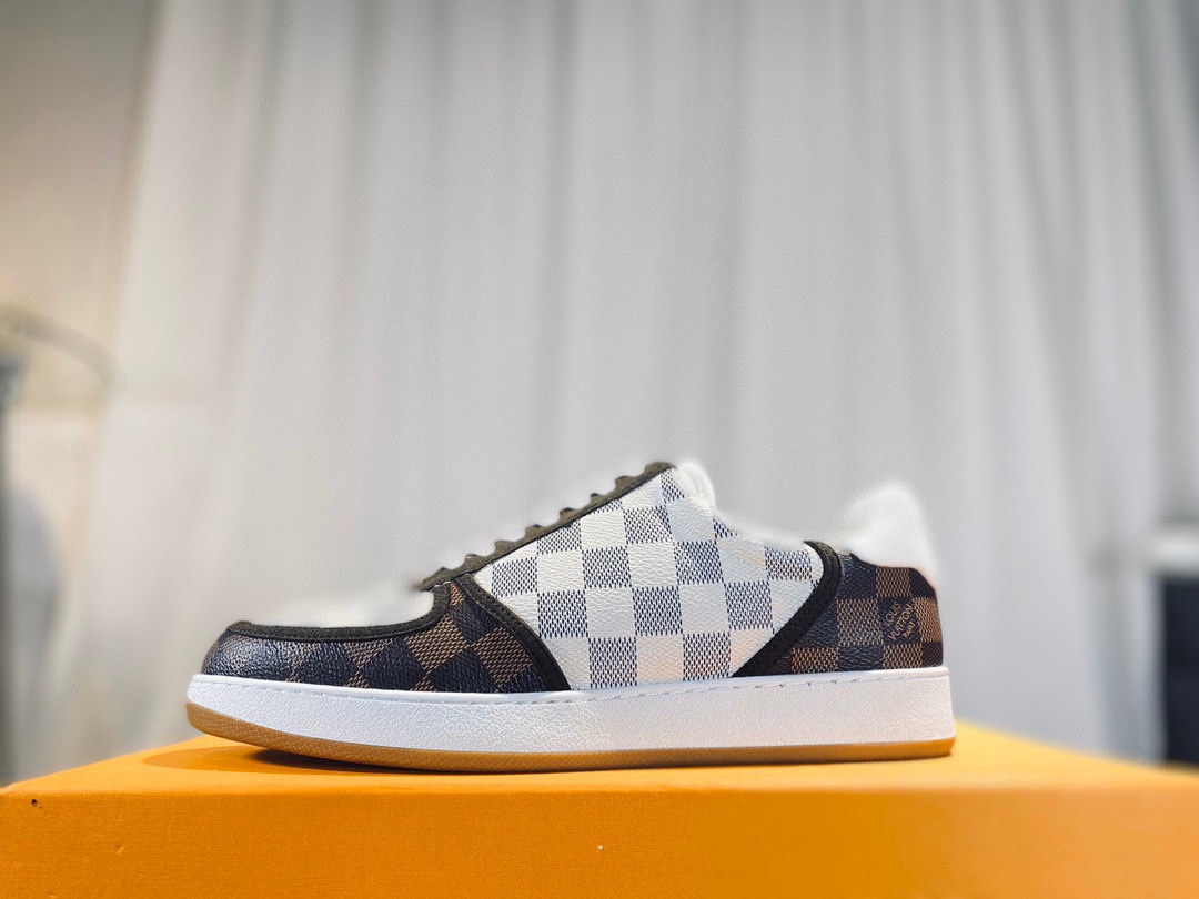 L0vis Vvtt0n Rivoli Sneaker Gray And Brown For Men LV