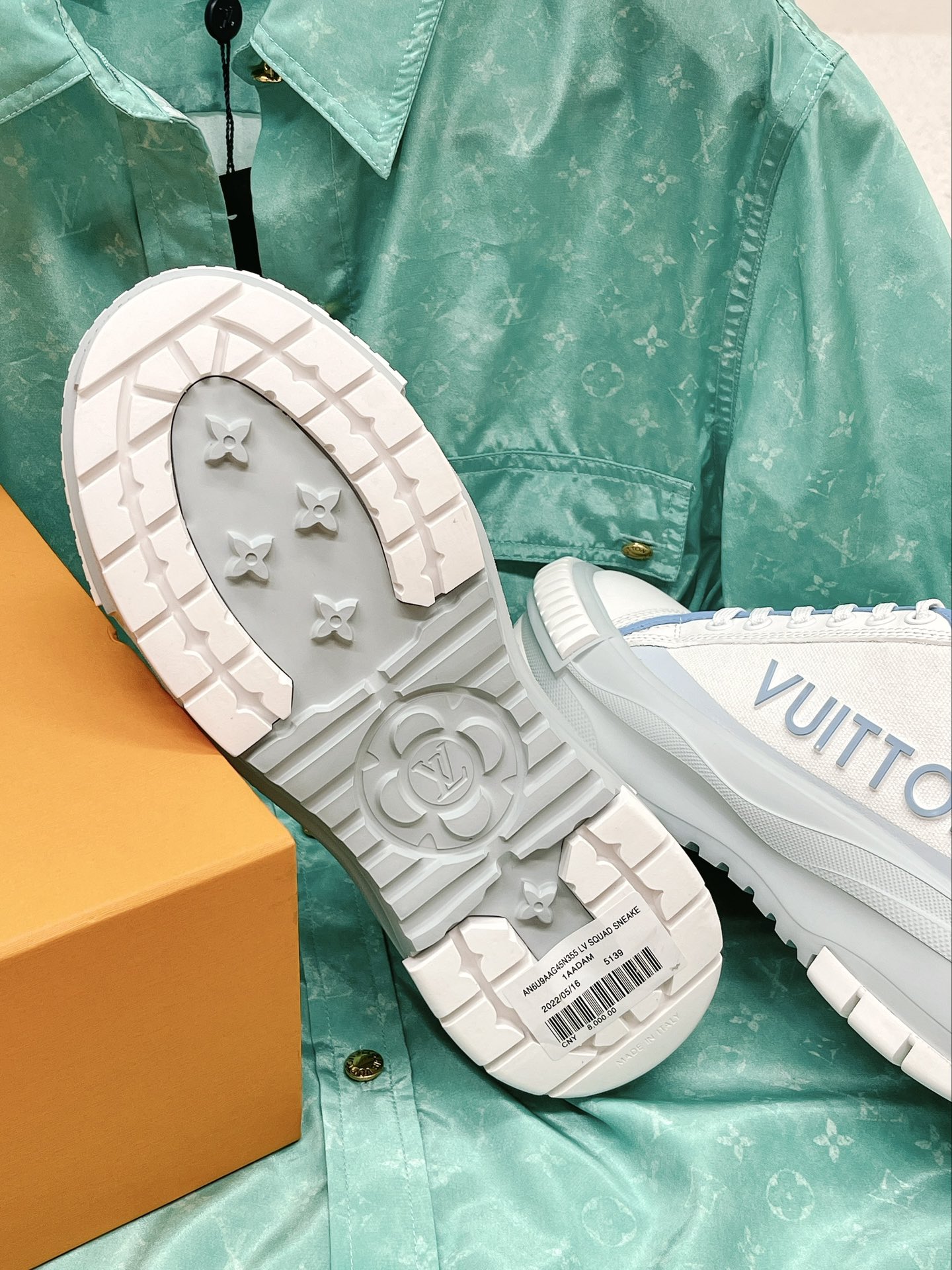 L0vis Vvtt0n Women’s LV Squad Sneaker Blue For Women LV