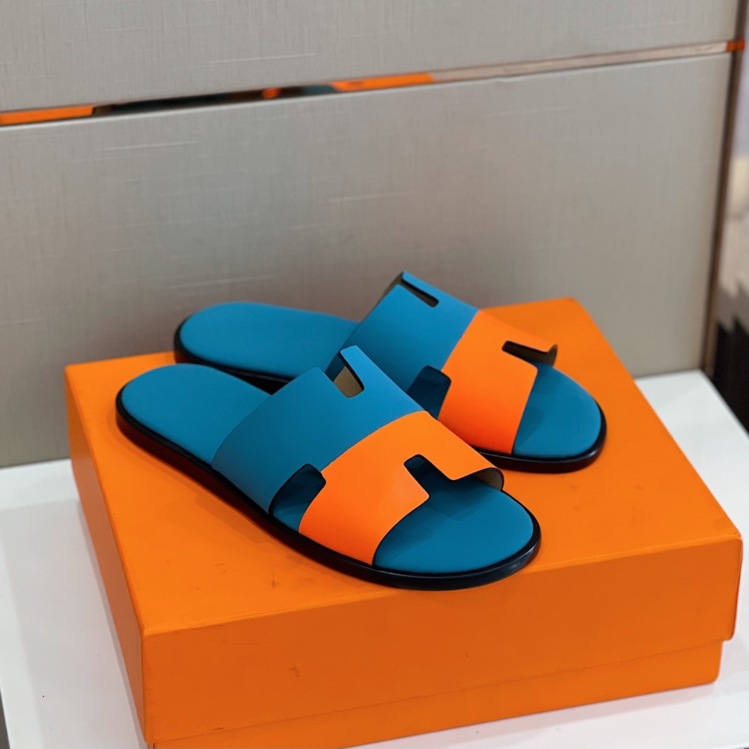 H**me5 Izmir Sandal Orange And Blue For Men