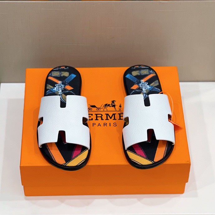 H**me5 Izmir Sandal White And Multicolor For Men