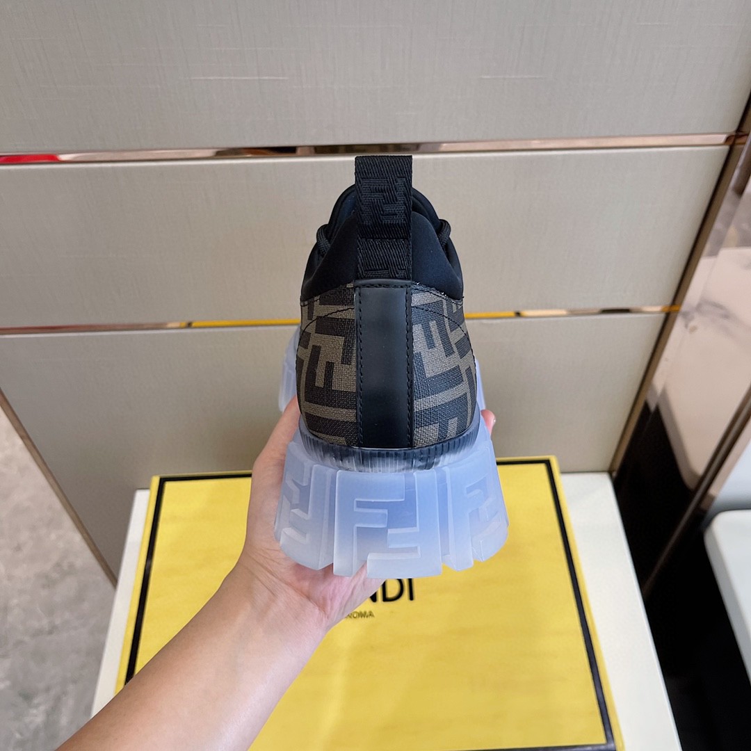 F**di Force Brown Boots For Men