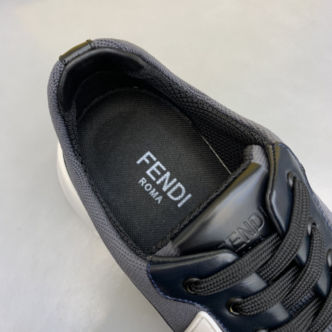 F**di Force Low Tops Sneakers Grey For Men