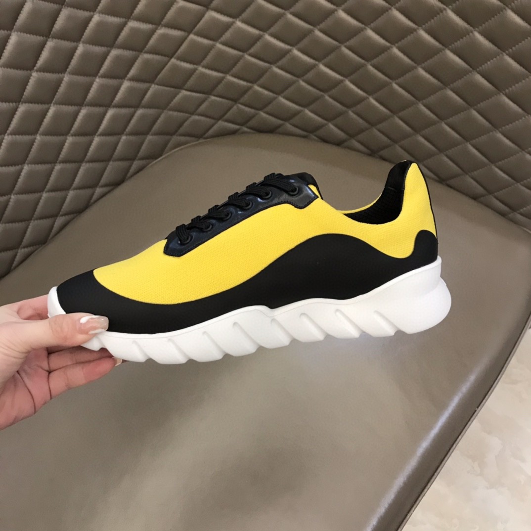 F**di Force Black/Yellow Sneakers For Men