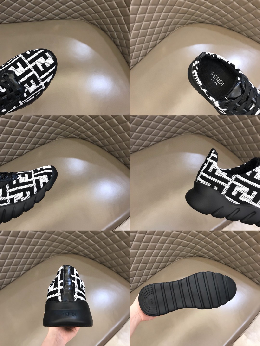 F**di Force White Sneakers For Men