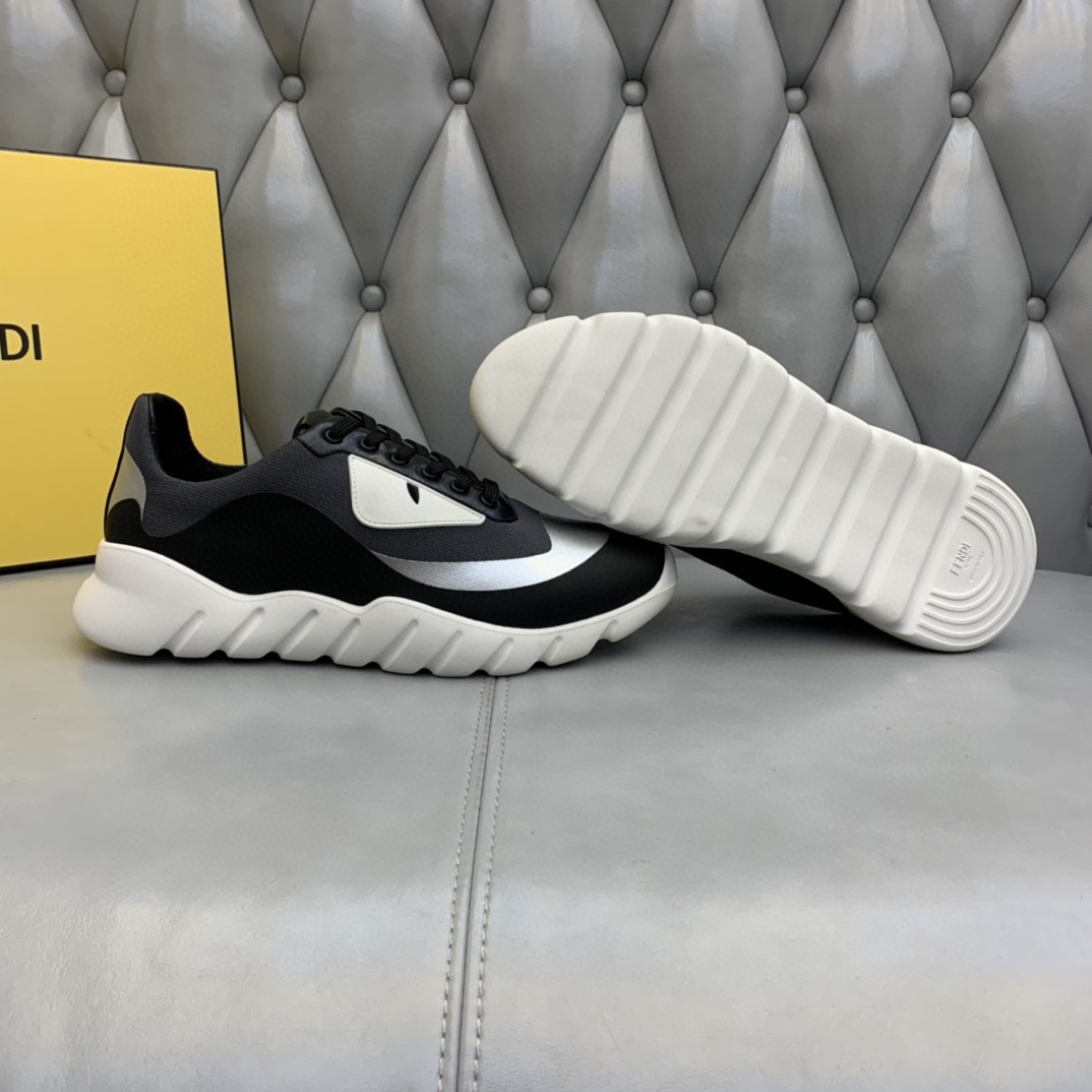 F**di Force Low Tops Sneakers Grey For Men