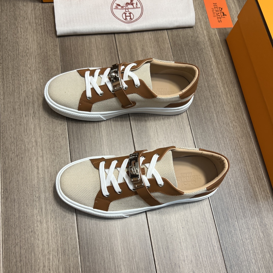 H**me5 Casual Sneakers Beige For Men