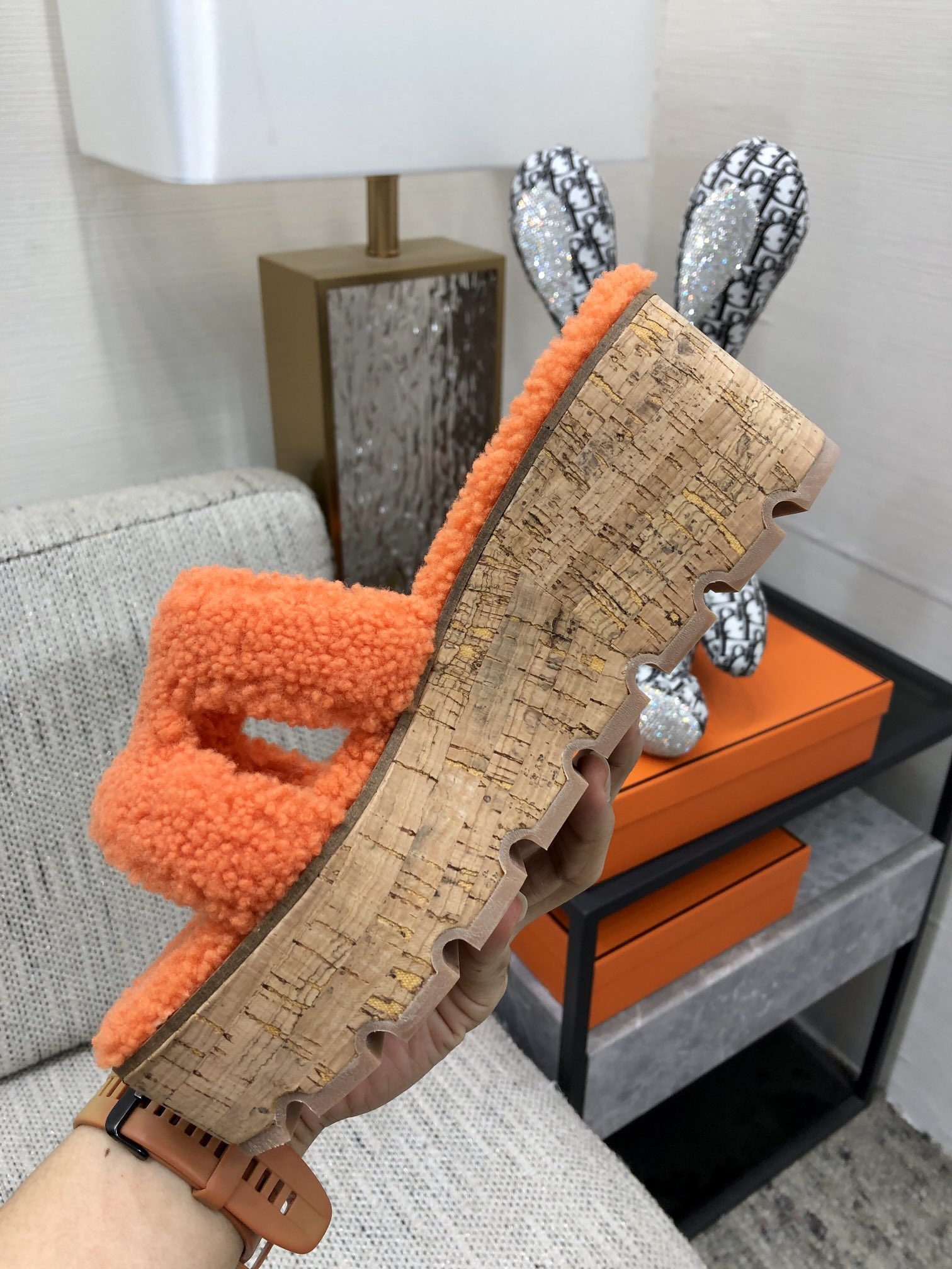 H**me5 Figari Sandal Orange For Women