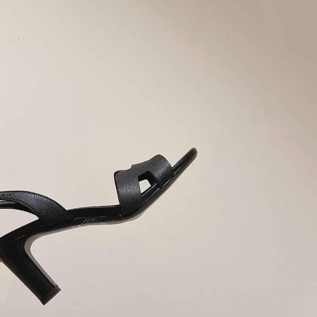 H**me5 Eternite Sandal Noir For Women 2.7in/7cm H222275Z 02375