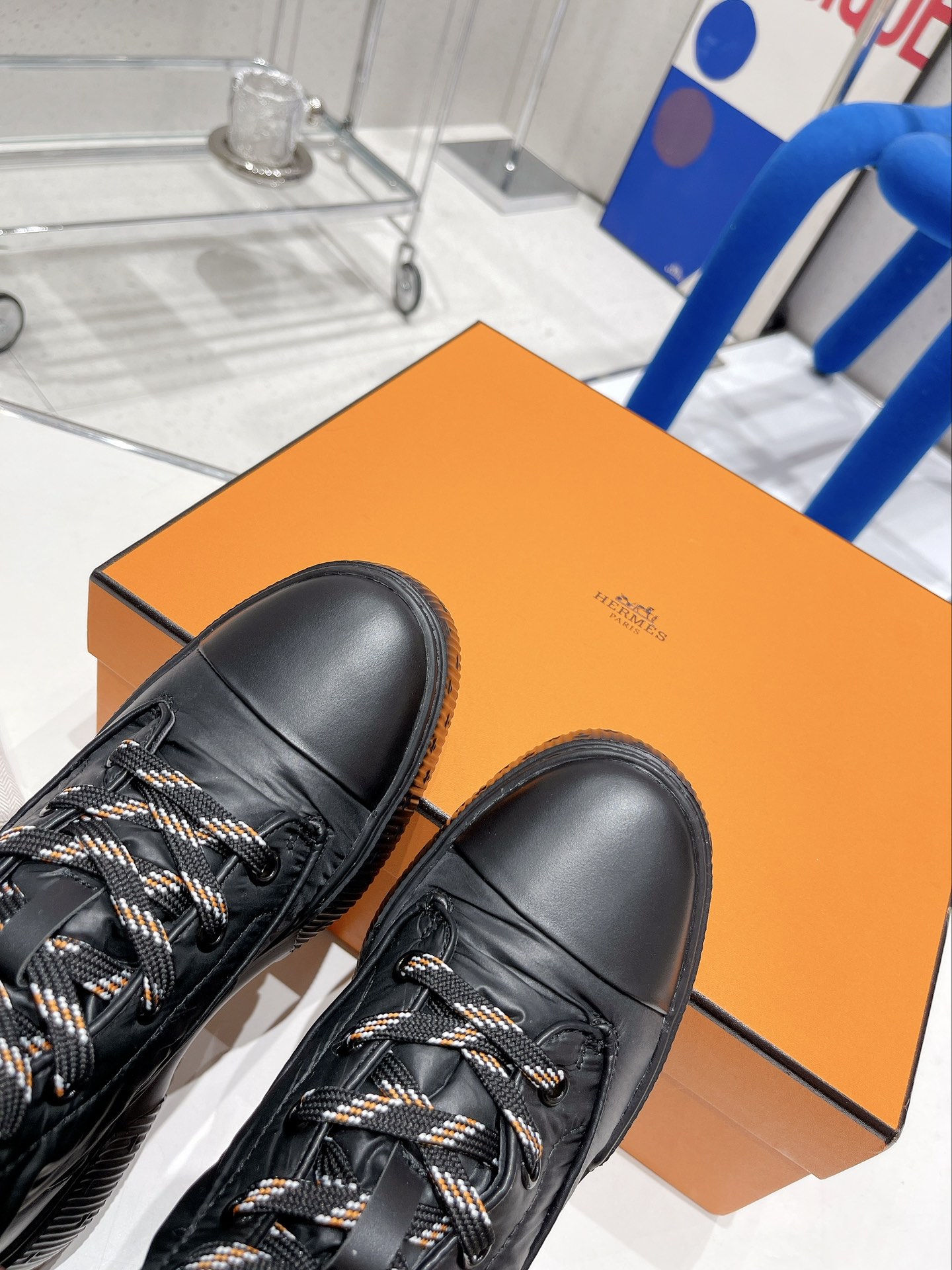 H**me5 Fresh Ankle Boots Black For Women 1.8in/4.5cm