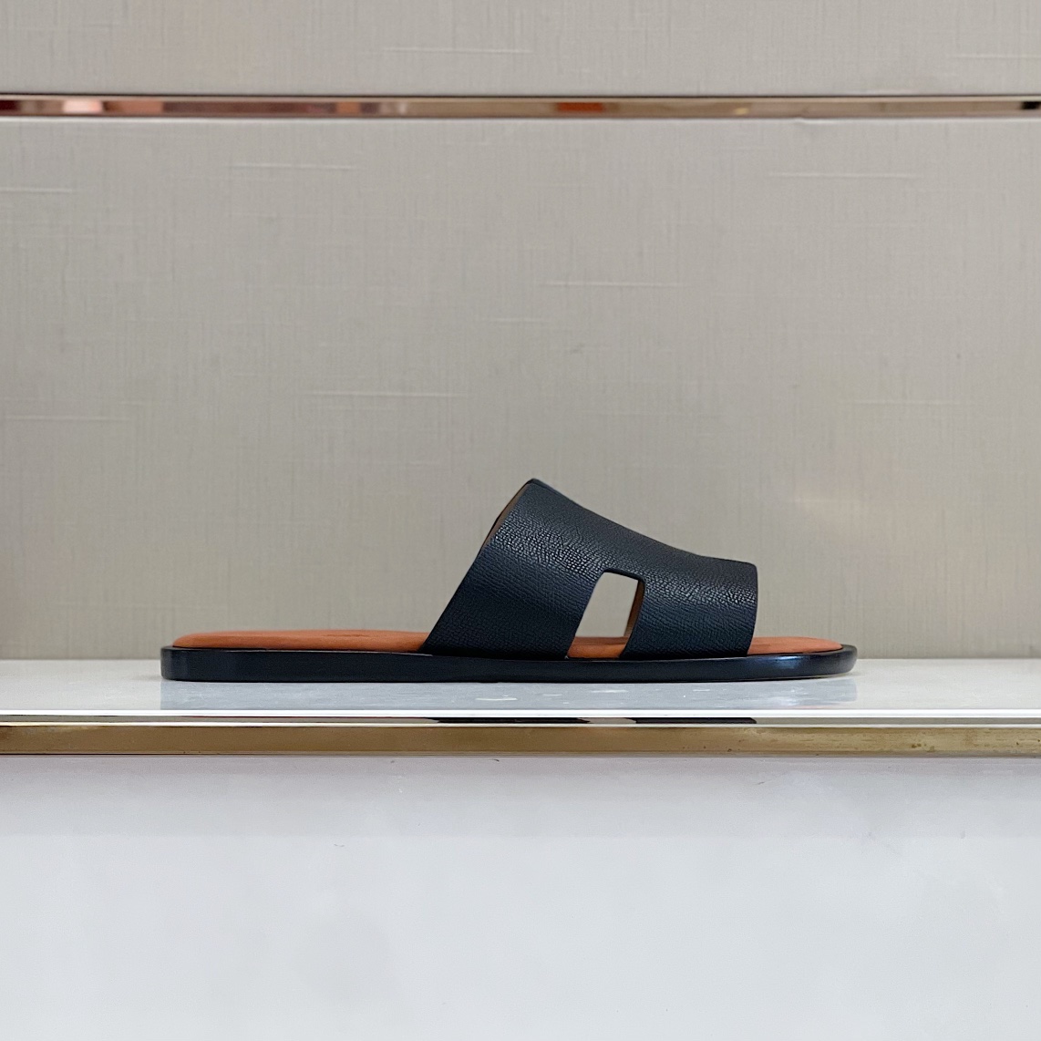 H**me5 Izmir Sandal Black And Brown For Men