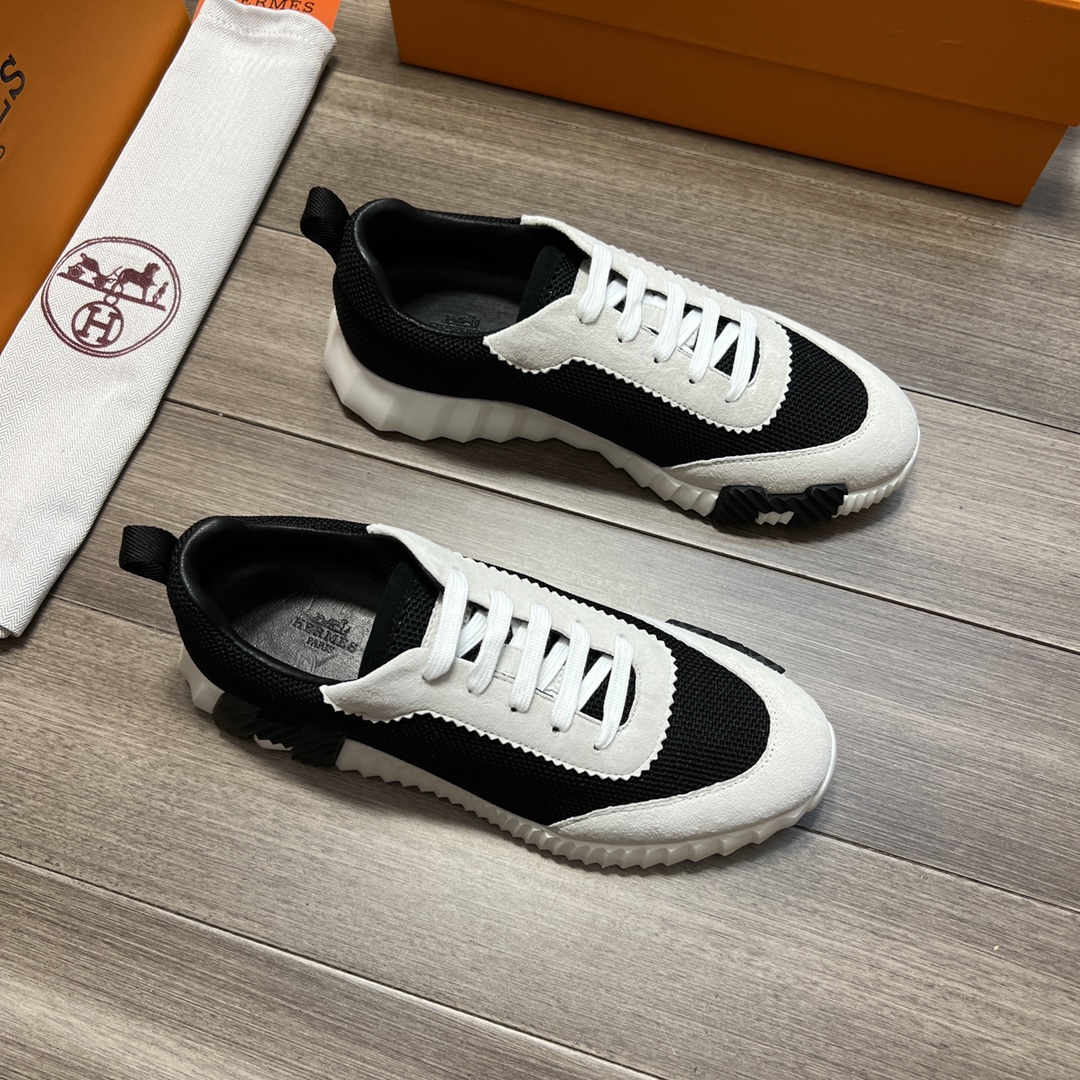 H**me5 Bouncing Sneakers Black And White For Men H221897ZH11390