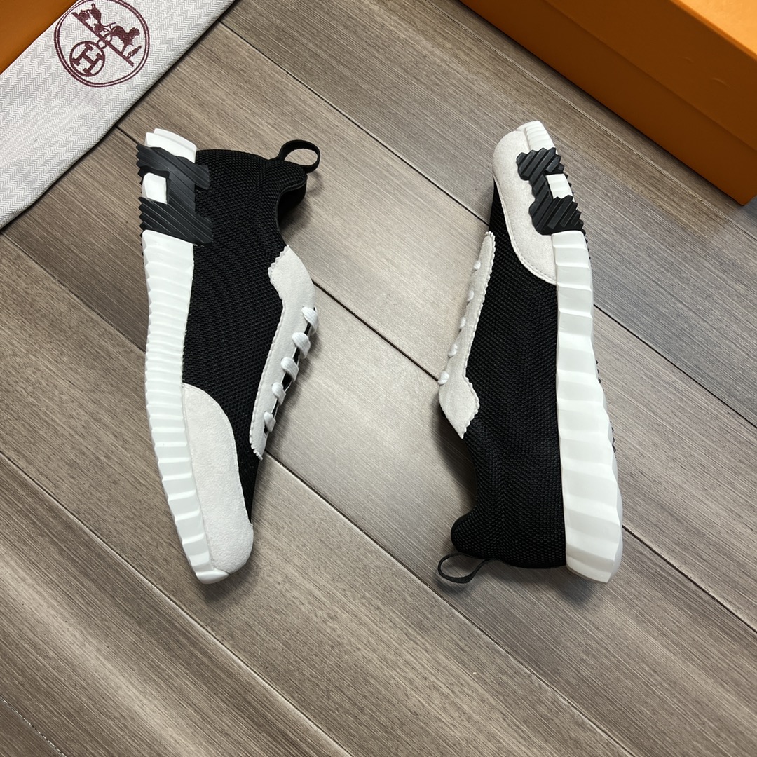 H**me5 Bouncing Sneakers Black And White For Men H221897ZH11390