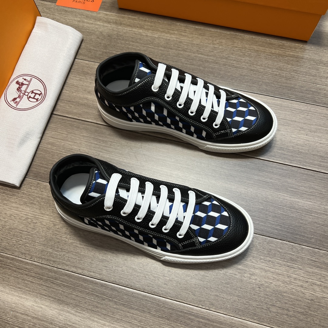 H**me5 Enjoy Sneaker Black And Blue For Men