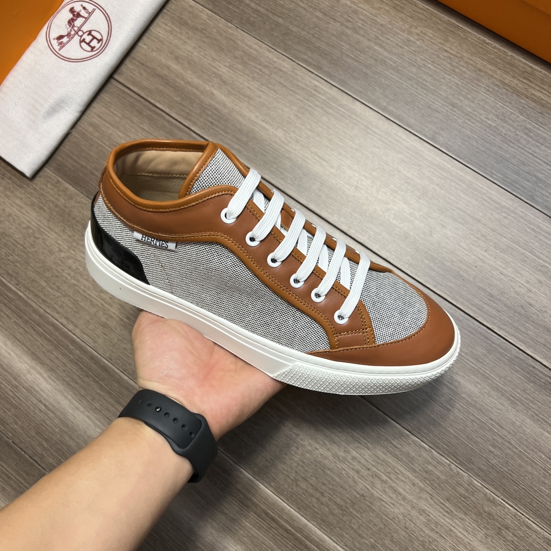 H**me5 Enjoy Sneaker Brown For Men H221914ZHPN395