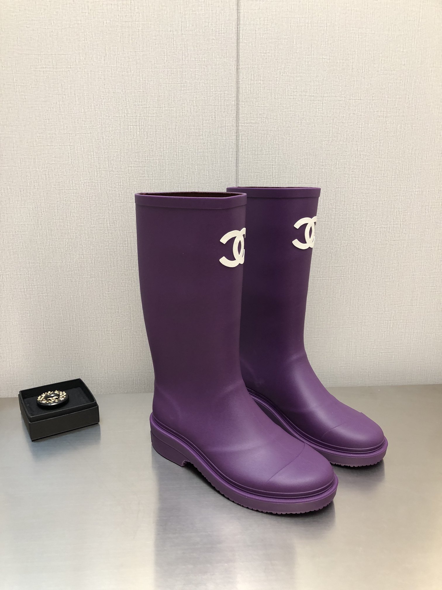 Ch**el Women’s Hight Boots Purple For Women