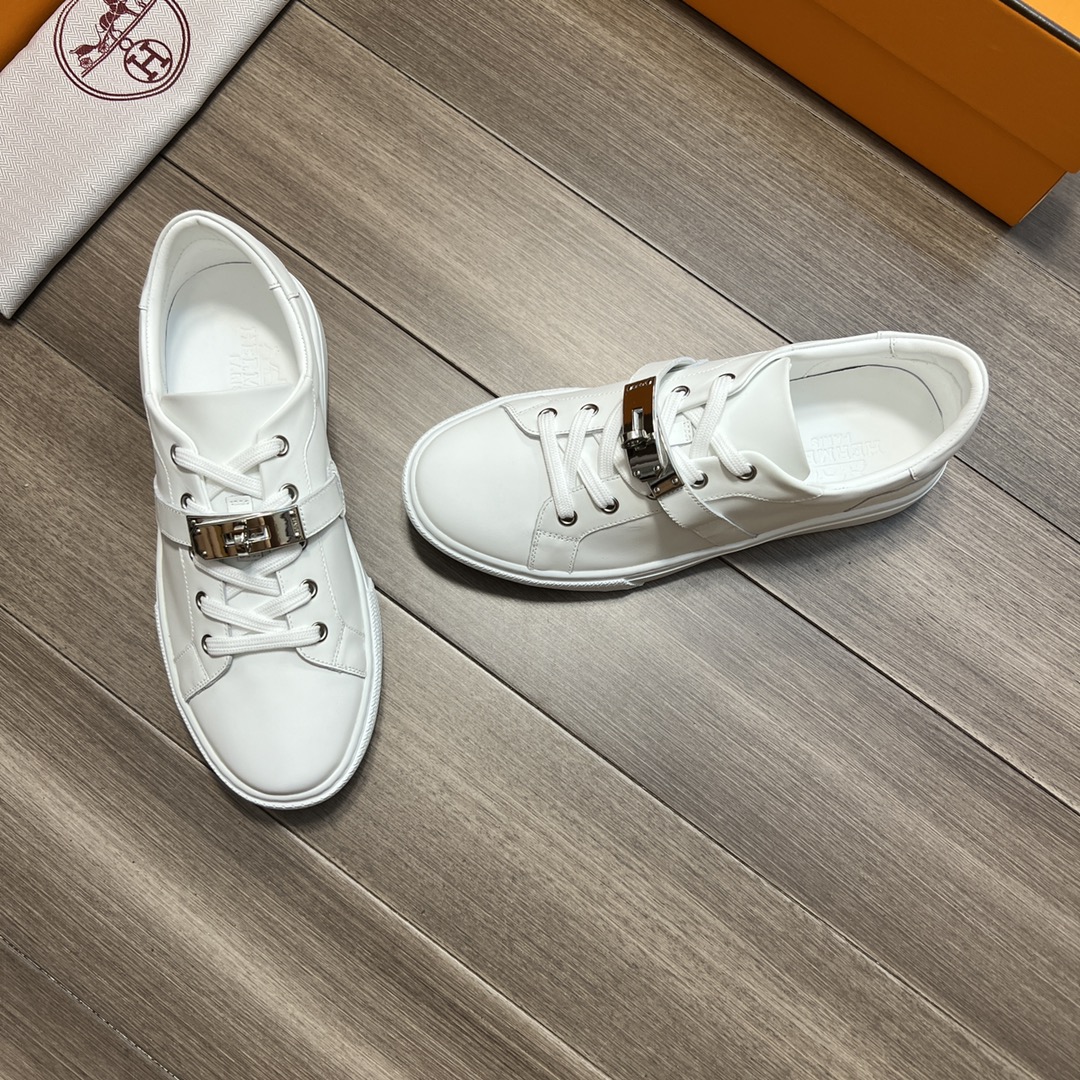 H**me5 Casual Sneakers White For Men