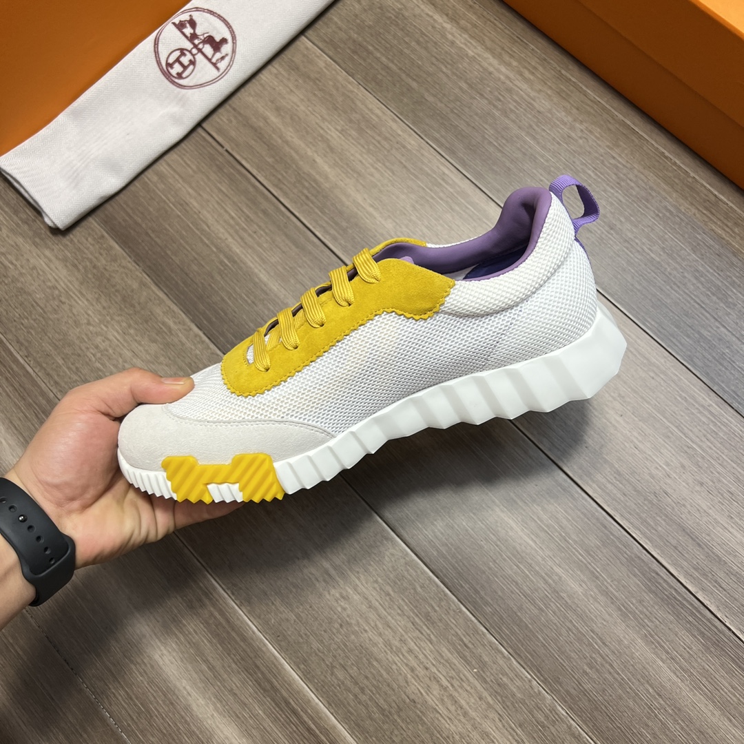 H**me5 Bouncing Sneakers Yellow For Men