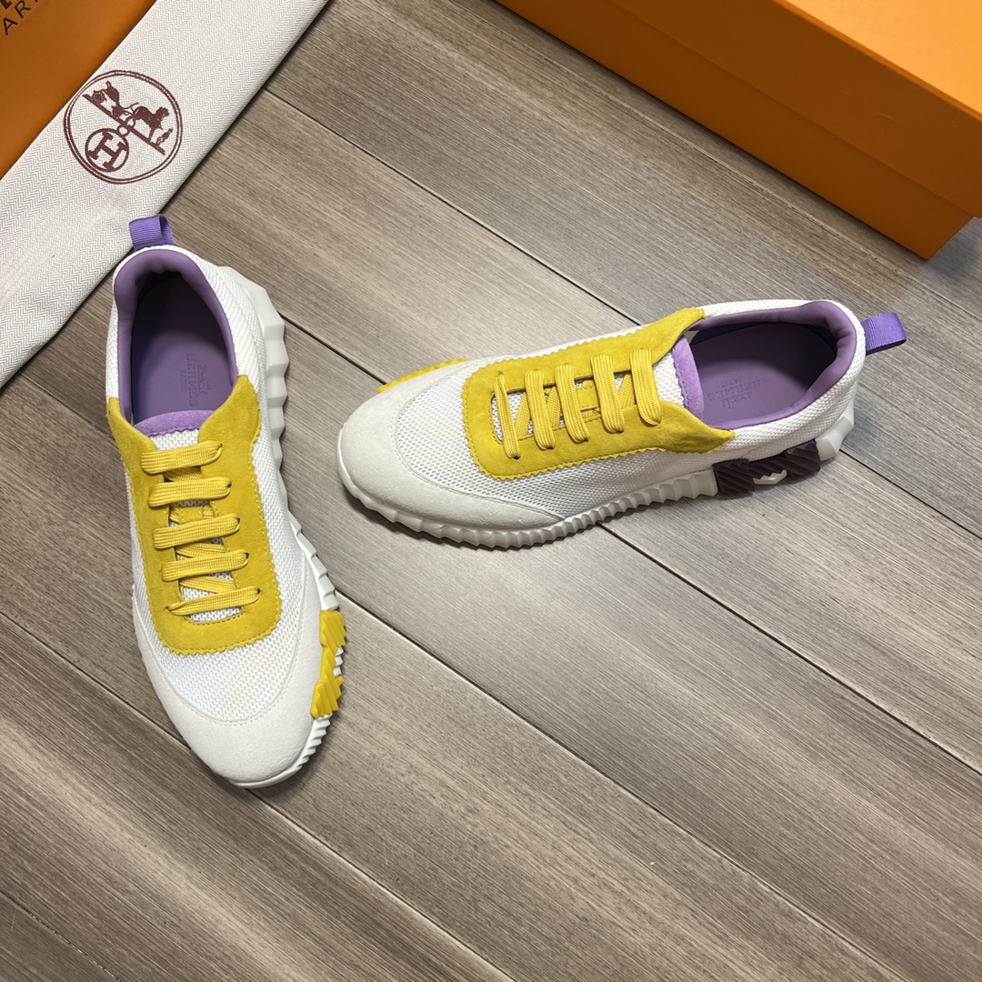 H**me5 Bouncing Sneakers Yellow For Men