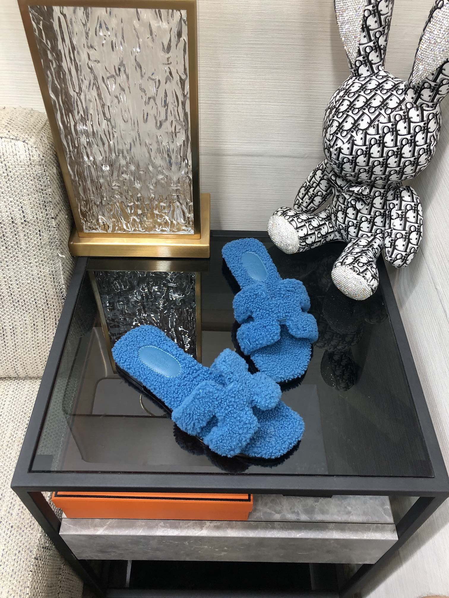 H**me5 Oran Sandal Blue For Women