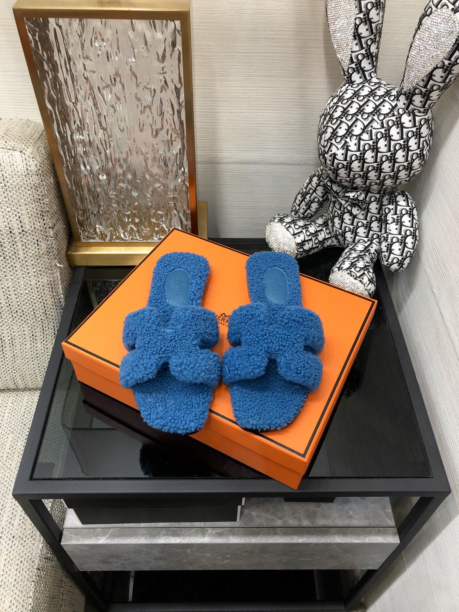 H**me5 Oran Sandal Blue For Women