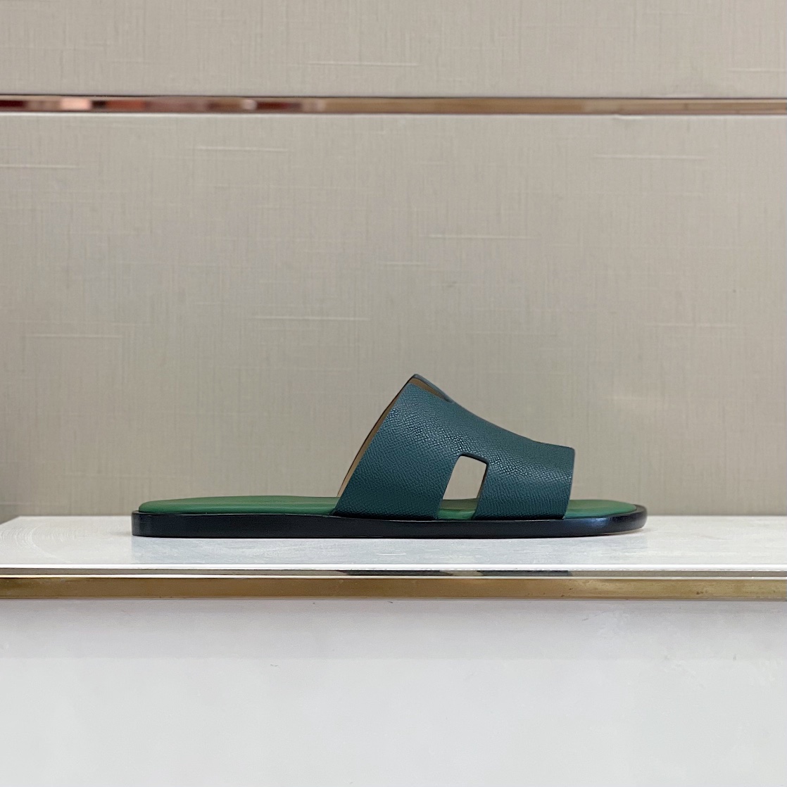 H**me5 Izmir Sandal Dark Green For Men