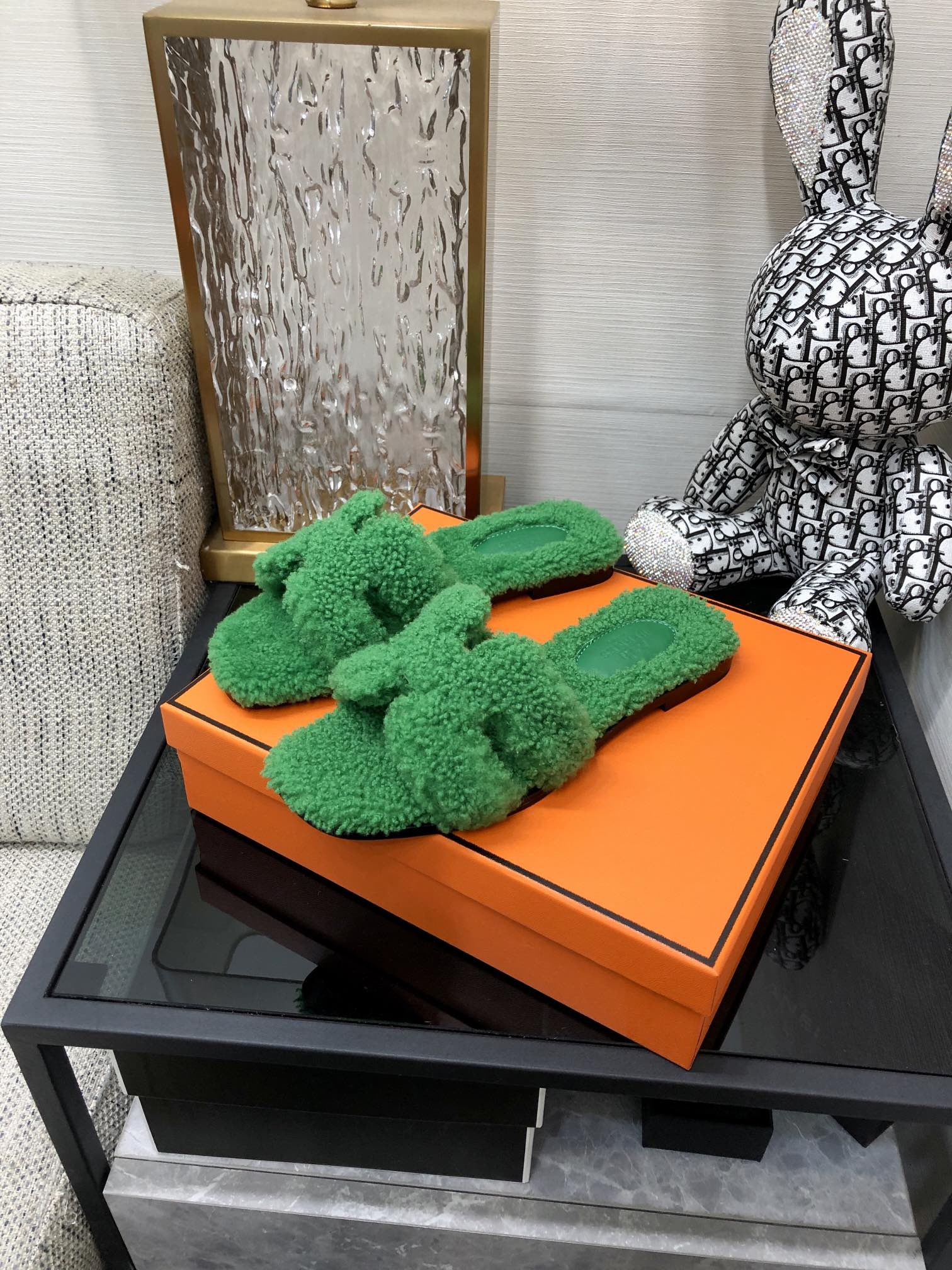 H**me5 Oran Sandal Green For Women